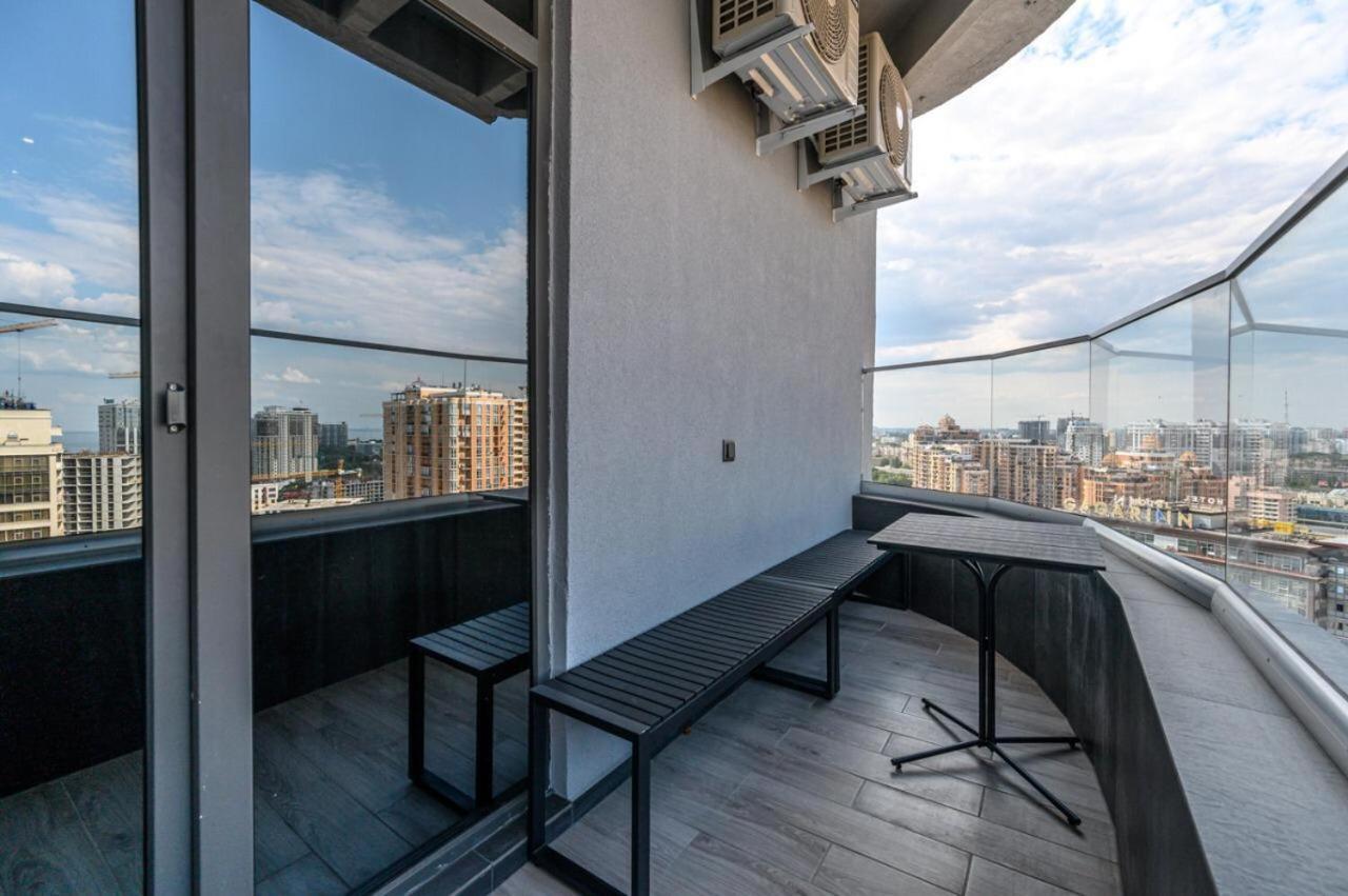 Party Luxury 3Br Sea View Apartment In Arcadia Odessa Exterior foto